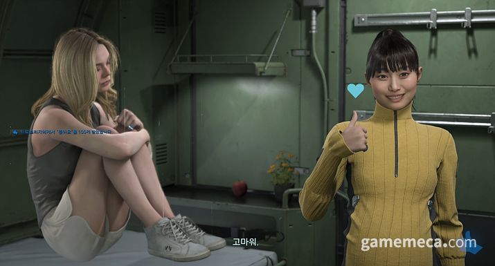 ▲ 투모로우와 레이니 (사진: 게임메카 촬영)