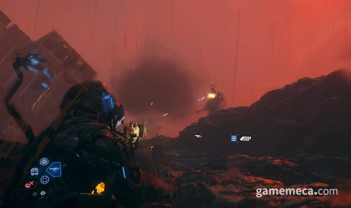 ▲ 눈이 달린 신종 BT '와처', 총으로 제압 가능 (사진: 게임메카 촬영)