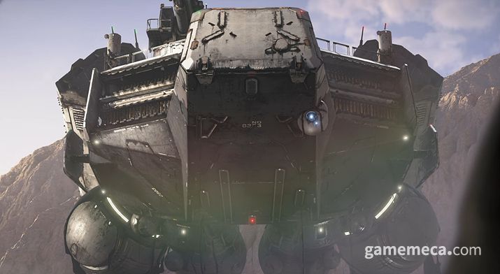 ▲ DHV 마젤란, 타르를 통해 이동한다 (사진: 게임메카 촬영)