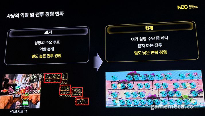 ▲ 사냥에 대한 유저 기대는 크게 달라졌다 (사진: 게임메카 촬영)