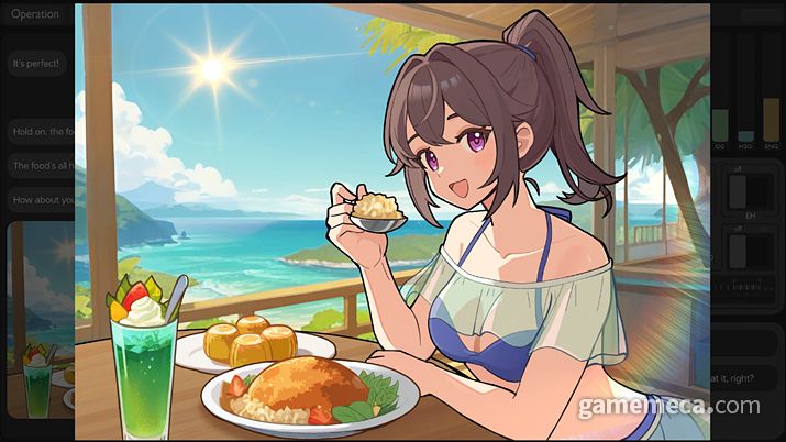 ▲ 저 너머의 그녀-알리야 스크린샷 (사진출처: 게임 스팀 페이지, 네이버 카페 '소요객잔')