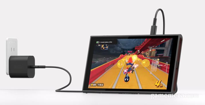 ▲ 스위치 2 충전 모습 (사진출처: 닌텐도 스위치 2 소개 영상 갈무리)