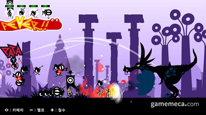 ▲ 파타퐁 리플레이 스크린샷 (사진제공: 반다이남코 엔터테인먼트 코리아)