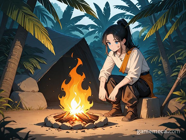 ▲ 캠핑 온 것이 아니라, 피난처다