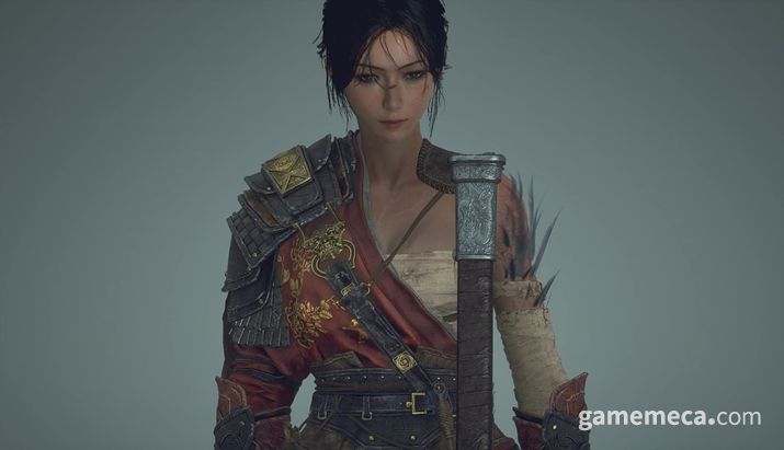 ▲ 해적 여전사 주인공 '무상' (사진: 게임메카 촬영)