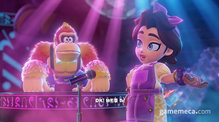 ▲ 후에는 대중 앞에서 노래를 부르는 면모까지;(사진: 게임메카 촬영)