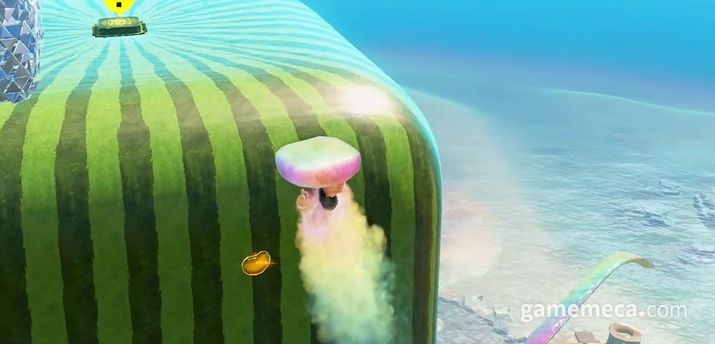 ▲ 독특한 기믹이 매 스테이지 등장한다;(사진: 게임메카 촬영)