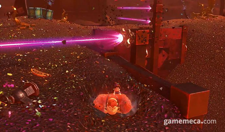 ▲ 여타 플랫포머에서는 볼 수 없는 해결책도 등장 (사진: 게임메카 촬영)