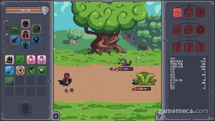 ▲ 등장한 적을 모두 처치하면 스테이지가 클리어된다 (사진: 게임메카 촬영)