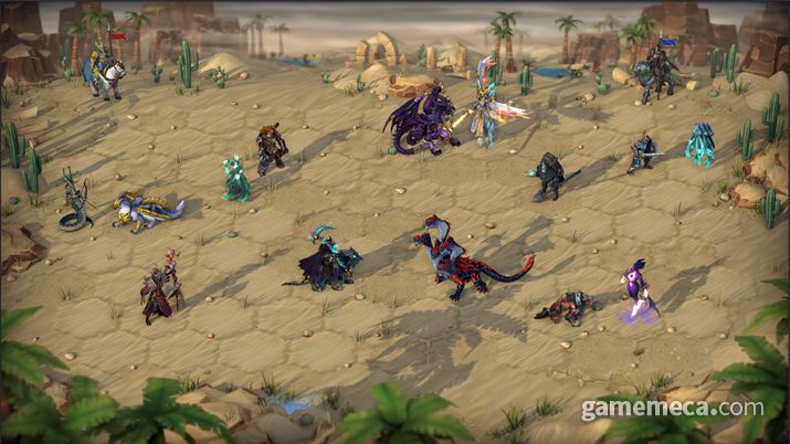 ▲ 다양한 주문과 사용 메커니즘 (사진출처: 스팀 공식 페이지)