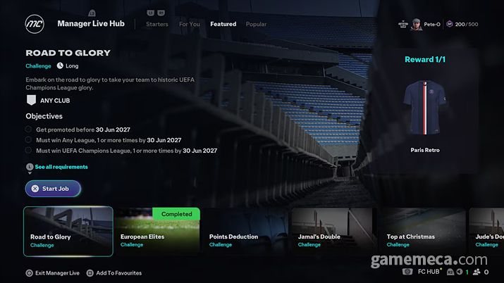 ▲ 복수 클럽 지원 기능 (사진출처: 게임 공식 사이트)