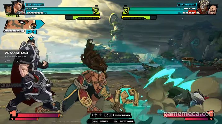 ▲ 손쉬운 콤보와 자동 연계 시스템을 사용할 수 있다 (사진출처: 2XKO 공식 홈페이지)