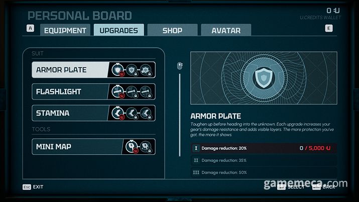 ▲ 보호막, 표본의 공격을 조금 막는다 (사진출처: 스팀)
