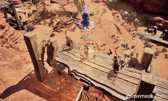 ▲ 세계관 스토리를 전한다 (사진: 게임메카 촬영)