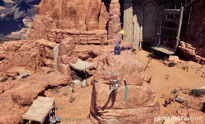 ▲ 특유의 유머 감각이 돋보이는 '아키텍트' (사진: 게임메카 촬영)