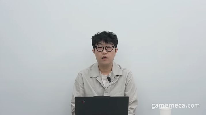 ▲ 방송에 출연한 김형석 PD (사진출처: 카오스 제로 나이트메어 공식 라이브 갈무리)