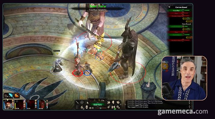 ▲ 유저들이 많이 플레이해주길 바란다고 밝힌 조쉬 소이어 (사진출처: 필라스 오브 이터니티 소개 영상 갈무리)