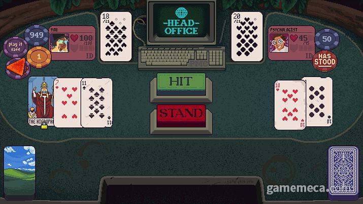 ▲ 던전 앤 디제너레이트 갬블러 스크린샷 (사진출처: 게임 스팀 페이지)