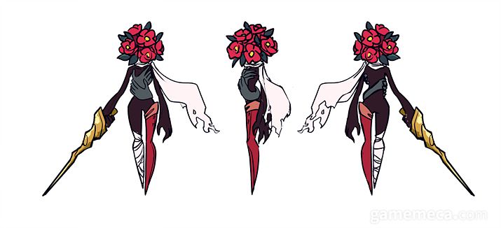 ▲ 정식 출시 버전에 나올 보스의 원화 (사진: 게임메카 촬영)