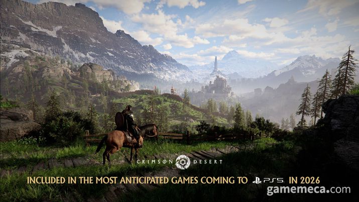 ▲ 소니가 내년 PS5 기대작 중 하나로 선정한 '붉은사막' (사진제공: 펄어비스)