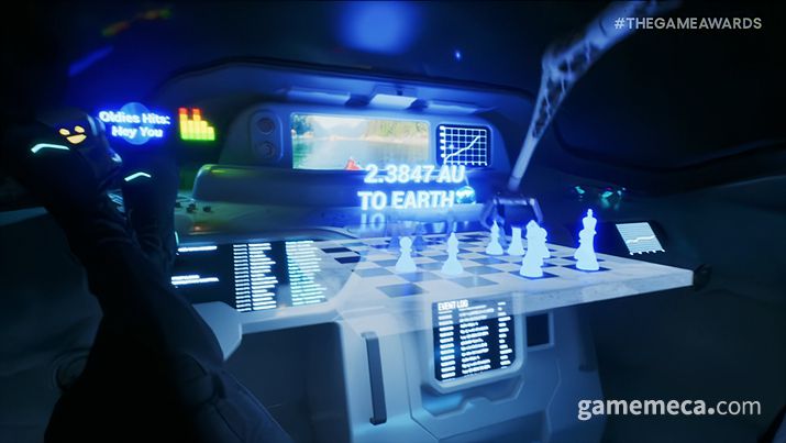 ▲ 돌연 벌어진 사고로 인해 터무니없이 지구와 먼 곳으로 떨어진다;(사진출처: 더 게임 어워드 2025 라이브 갈무리)