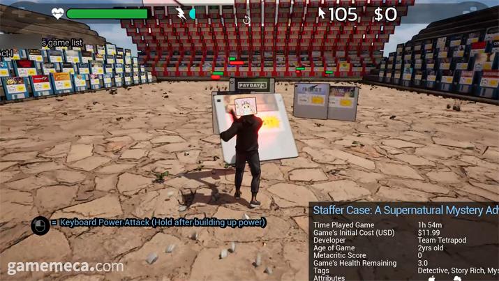 ▲ 플레이 시간 2시간 이하 게임이 적으로 등장한다 (사진; 게임메카 촬영)