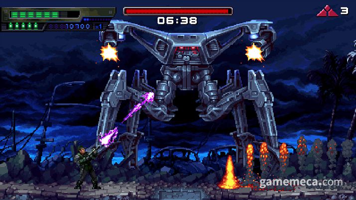 ▲ 거대한 '센츄리온'과의 보스전 (사진출처: 스팀)