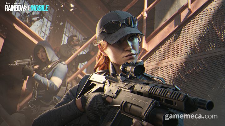 ▲ 레인보우 식스 모바일 오퍼레이터 '애쉬' (사진제공: 유비소프트)