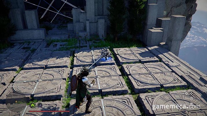 ▲ 능력을 활용한 간편한 조작으로 퍼즐을 풀고 지역을 탐험하는 재미를 전한다 (사진출처: 붉은사막 트레일러 갈무리)