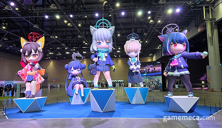 ▲ 지난 11월에 열린 블루 아카이브 4주년 페스티벌 현장 (사진: 게임메카 촬영)