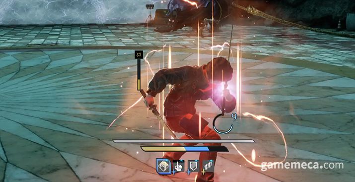 ▲ '루'의 기술, 적을 멈춘다;(사진: 게임메카 촬영)