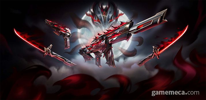 ▲ 발로란트 신규 스킨 '아야카시' (사진제공: 라이엇게임즈)