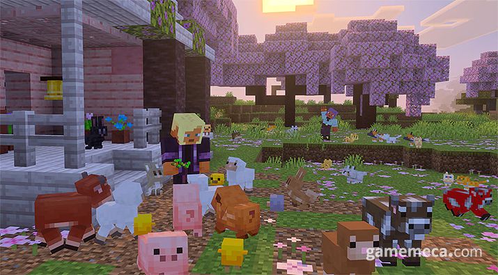 ▲ 마인크래프트 '베이비 몹' 스크린샷 (사진출처: 게임 공식 홈페이지)