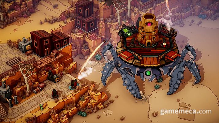 ▲ 거대 게를 조종하는 재미;(사진출처: 스팀)