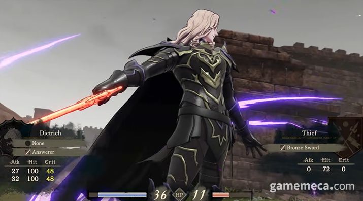 ▲ 대검투제에서 활약하는 전사들 (사진출처: 닌텐도 홈페이지)