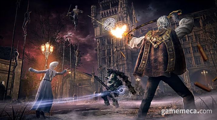 ▲ 프롬소프트웨어 PvPvE '더스크블러드' (사진출처: 닌텐도 홈페이지)