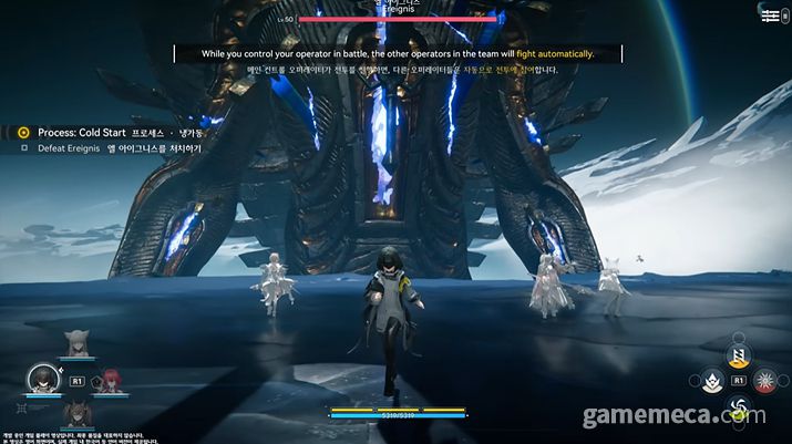 ▲ 엔드필드의 핵심 '통합 공업 시스템' (사진출처: 명일방주: 엔드필드 공식 유튜브 채널 갈무리)