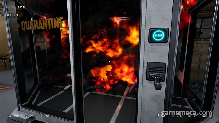 ▲ 살아있는 좀비는 우리에 가둬 놓고 처형자 시체를 먹이로 줘 가며 키우면, 나중에 연구용으로 비싸게(?) 팔린다 (사진: 게임메카 촬영)