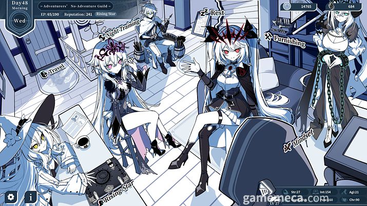 ▲ 모르페안 패러독스의 존재불명 스크린샷 (사진출처: 게임 스팀 페이지)