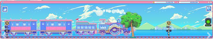 ▲ '뽀모트레인: 래빗타운' 게임 화면.(사진제공: Kupstudio)