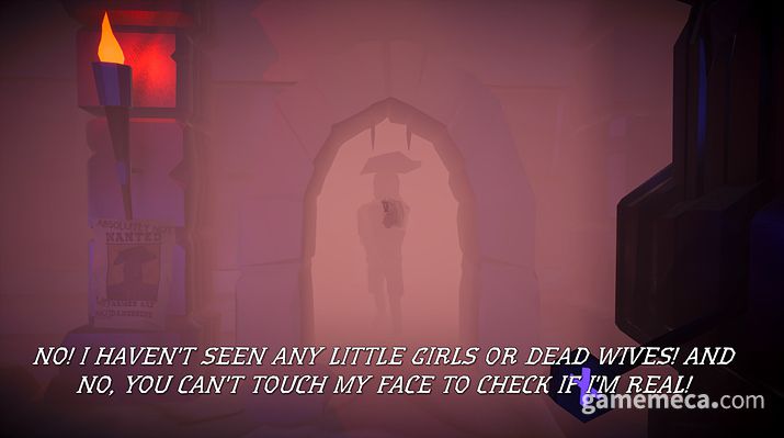 ▲ 문을 열면, 해적은 플레이어를 쏴버린다 (사진출처: 스팀 상점 페이지)