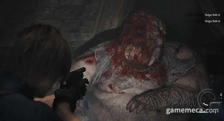 ▲ 레온의 호쾌함은 좋지만, 그레이스에게도 플레이의 매력이 필요하다 (사진제공: 캡콤)