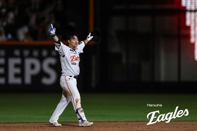 문현빈은 후반기에도 활약을 이어갈 수 있을까. 사진=한화 제공