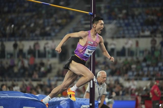 우상혁은 앞으로도 상승세를 이어갈 수 있을까. 사진(AP)=연합뉴스