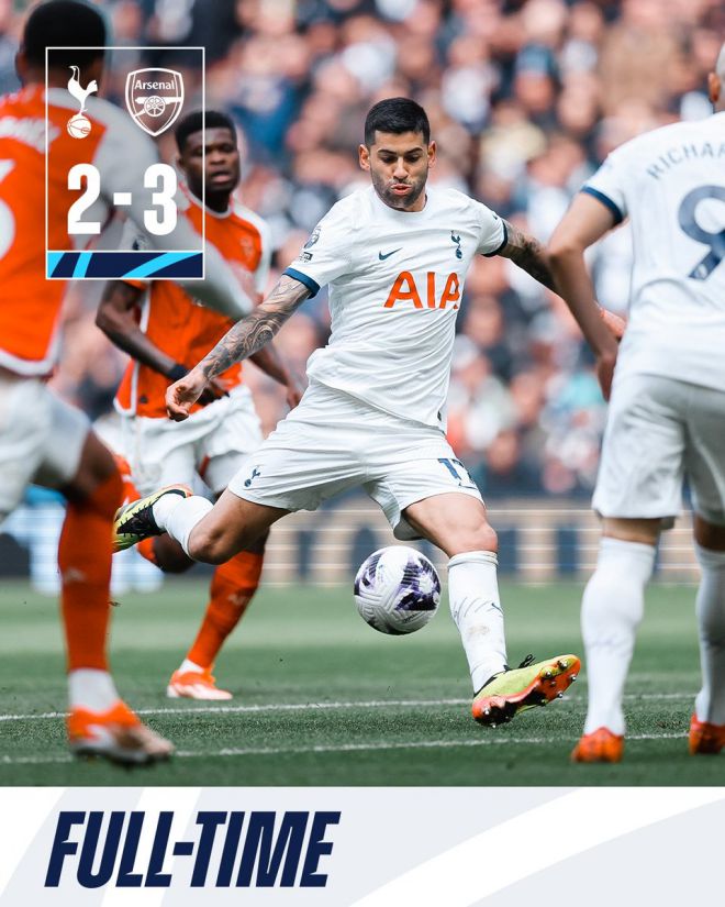 사진=토트넘 공식 SNS