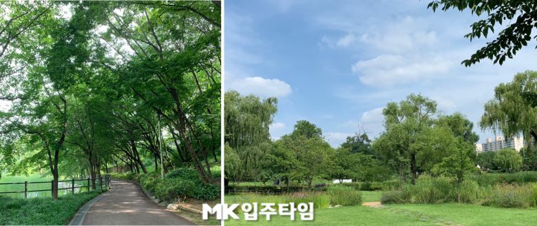 △ 단지 인근의 용산가족공원 [이미지 = 매경부동산센터]