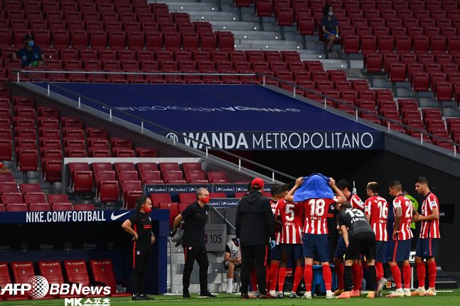 아틀레티코 마드리드가 UEFA 챔피언스리그 8강전을 앞두고 악재가 발생했다. 사진=AFPBBNews=News1