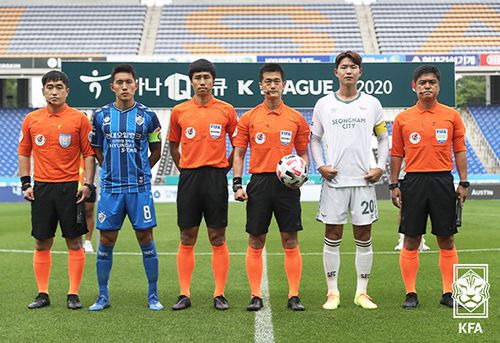 대한축구협회 소속 국제심판 7명이 2020 AFC 챔피언스리그 서부지역 경기에 참가하기 위해 10일 카타르로 출국한다. 사진=대한축구협회 제공