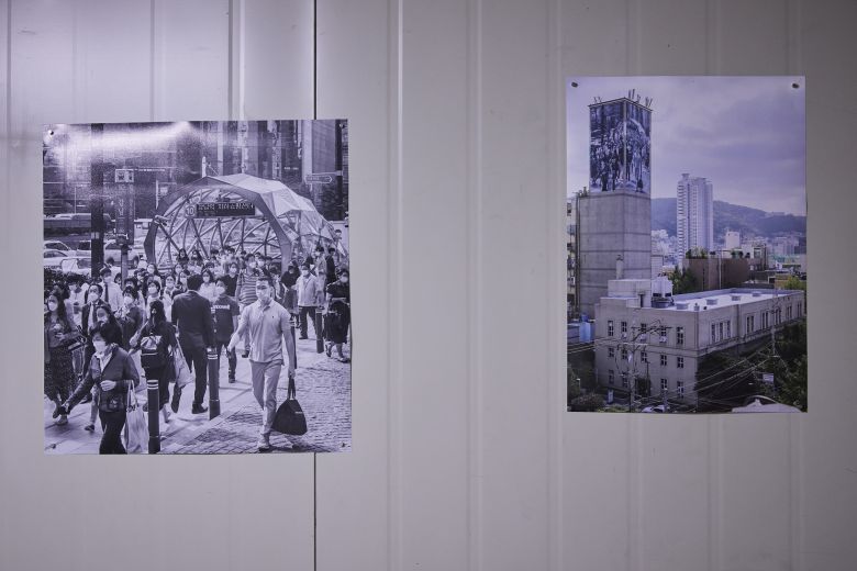 김희천 설치 작품 `드릴` [사진 제공 = 부산비엔날레]