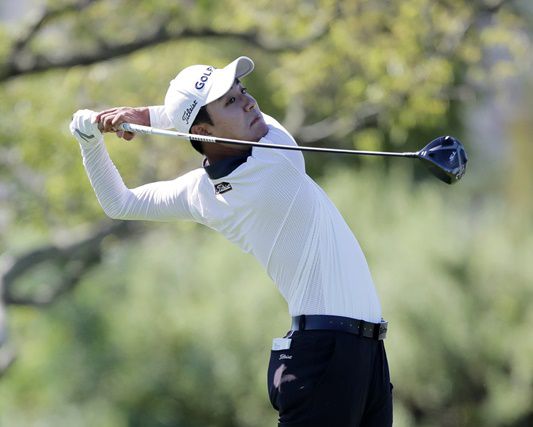 김한별의 플레이 장면. 사진=KPGA 제공